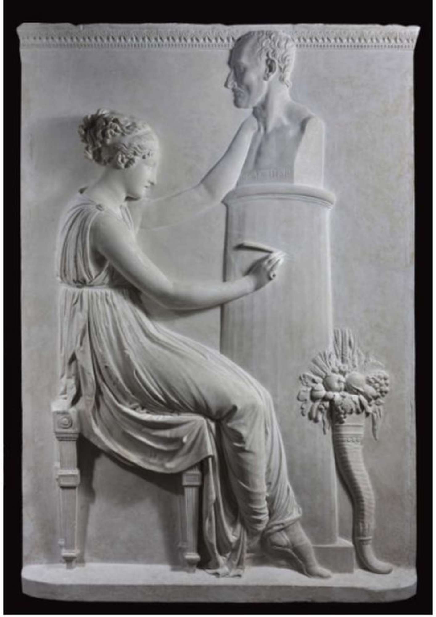 Monumento funebre al Cavaliere Ottavio Trento del Canova dopo il restauro